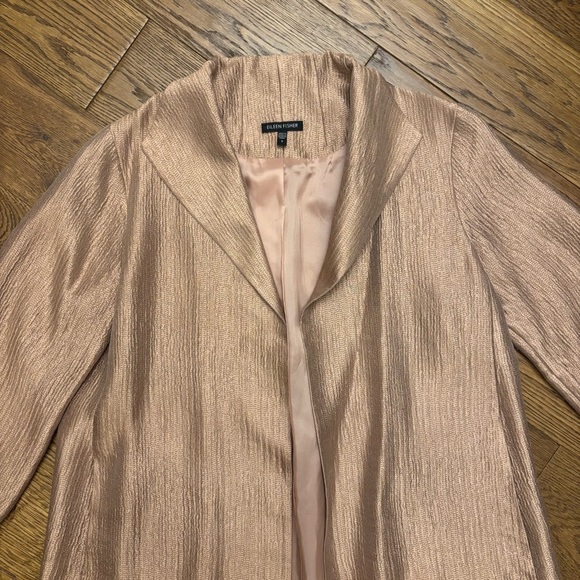 Eileen Fisher silk cardigan - Picture 3 of 11